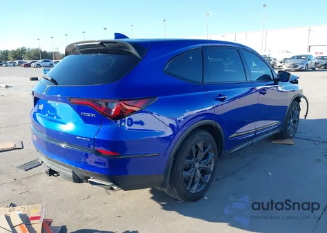 2023 Acura Mdx A-Spec из США, поврежденный, VIN 5J8YE1H07PL033957